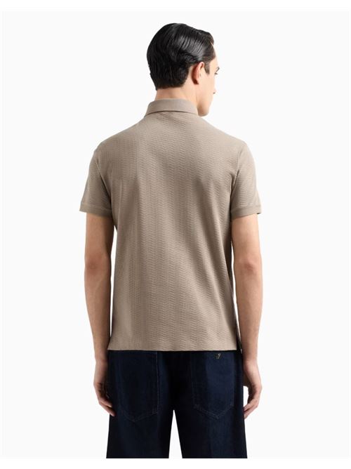 Jacquard jersey polo shirt Emporio Armani | EM001295 AF10762.F6066